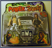 Power and Beauty (Macho Man & Elizabeth) from WCW - Multi-Packs manufactured by Toy Biz [Front]