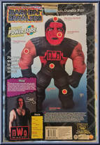 Sting (Red and Black) from WCW - Bashin' Brawlers manufactured by Toy Biz [Back]
