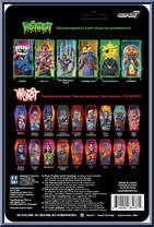 Blood (Indigo to Hell) from Weirdest - ReAction Figures manufactured by Super7 [Back]
