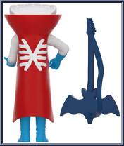 Blood (Rotten Rangers) from Weirdest - ReAction Figures manufactured by Super7 [Loose]