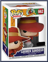 Carmen Sandiego (Fade) from Where in the World is Carmen Sandiego - Pop! Vinyl Figures manufactured by Funko [Front]