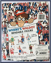 Waldo & Woof from Where's Waldo - Bendables manufactured by Mattel [Back]