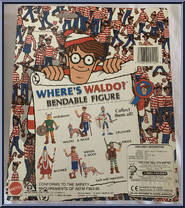 Wizard from Where's Waldo - Bendables manufactured by Mattel [Back]