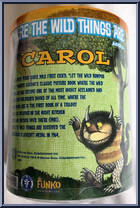 Carol from Where the Wild Things Are - Funks Force manufactured by Funko [Back]