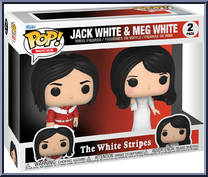 Jack White & Meg White from White Stripes - Pop! Vinyl Figures manufactured by Funko [Front]