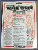 Campfire / 2 Cowboys from Wild West - Carded manufactured by Britains [Back]