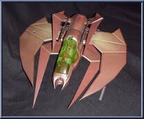 Kilrathi Dralthi from Wing Commander - Vehicles manufactured by X-Toys [Loose]