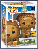 Cowardly Lion (Metallic) (Chase) from Wizard of Oz - 85th Anniversary Pop! manufactured by Funko [Front]