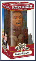 Cowardly Lion from Wizard of Oz - Wacky Wobblers manufactured by Funko [Front]