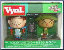Dorothy and Toto + Scarecrow from Wizard of Oz - Vynl manufactured by Funko [Front]