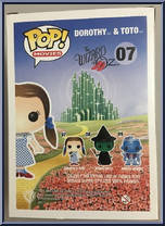 Dorothy & Toto from Wizard of Oz - Pop! Vinyl Figures manufactured by Funko [Back]