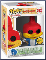 Woody Woodpecker (Hammer) (Chase) from Woody Woodpecker - Pop! Vinyl Figures manufactured by Funko [Front]