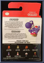 Blue Yoshi (Super Mario) from World of Nintendo - Series 1-6 manufactured by Jakks Pacific [Back]