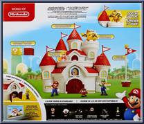Castle Playset (5 Figures) from World of Nintendo - Playsets manufactured by Jakks Pacific [Back]