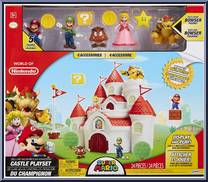 Castle Playset (5 Figures) from World of Nintendo - Playsets manufactured by Jakks Pacific [Front]