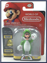 Cat Luigi (Super Mario) from World of Nintendo - Series 1-5 manufactured by Jakks Pacific [Front]