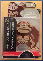 8-Bit Donkey Kong (Donkey Kong) from World of Nintendo - Series 1-5 manufactured by Jakks Pacific [Front]