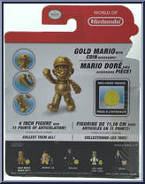 Gold Mario (Super Mario) from World of Nintendo - Series 1-5 manufactured by Jakks Pacific [Back]
