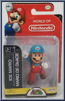 Ice Mario from World of Nintendo - Series 2-4 manufactured by Jakks Pacific [Front]