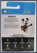 K.K. Slider (Animal Crossing) from World of Nintendo - Series 2-4 manufactured by Jakks Pacific [Back]