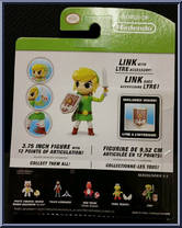 Link (Green) from World of Nintendo - Series 2-1 manufactured by Jakks Pacific [Back]