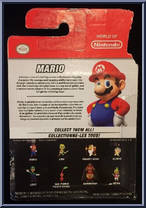 Mario (Super Mario) from World of Nintendo - Series 1-3 manufactured by Jakks Pacific [Back]