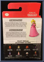 Princess Peach (Super Mario) from World of Nintendo - Series 1-6 manufactured by Jakks Pacific [Back]