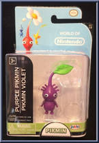 Purple Pikmin (Pikmin) from World of Nintendo - Series 1-6 manufactured by Jakks Pacific [Front]