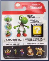 Yoshi (Super Mario) from World of Nintendo - Series 1-1 manufactured by Jakks Pacific [Back]
