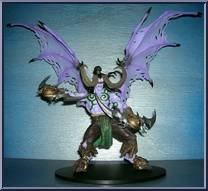 Illidan Stormrage from World of Warcraft (DC Unlimited) - Deluxe Figures manufactured by DC Direct [Loose]