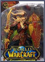 Quin'Thanlan Sunfire (Blood Elf Paladin) from World of Warcraft (DC Unlimited) - Series 3 manufactured by DC Direct [Front]