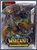 Sprocket Gyrospring (Gnome Warrior) from World of Warcraft (DC Unlimited) - Series 2 manufactured by DC Direct [Front]