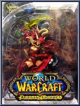 Valeera Sanguinar (Blood Elf Rogue) from World of Warcraft (DC Unlimited) - Series 1 manufactured by DC Direct [Front]