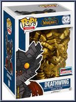 Deathwing (Gold) (Deluxe) from World of Warcraft - Pop! Vinyl Figures manufactured by Funko [Front]