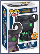 Illidan (Black) from World of Warcraft - Pop! Vinyl Figures manufactured by Funko [Front]
