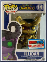 Illidan (Gold) from World of Warcraft - Pop! Vinyl Figures manufactured by Funko [Front]