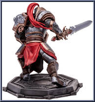 Human Warrior & Human Paladin (Rare) from World of Warcraft - Basic Series manufactured by McFarlane [Loose]