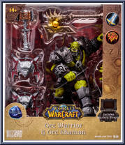 Orc Warrior & Orc Shaman (Rare) from World of Warcraft - Basic Series manufactured by McFarlane [Front]