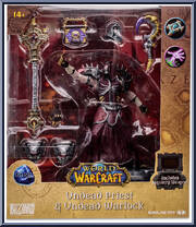 Undead Priest & Undead Warlock (Rare) from World of Warcraft - Basic Series manufactured by McFarlane [Front]