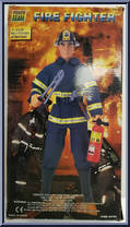 Fire Fighter (Yellow Suit) from World Peacekeepers - Fire Fighters manufactured by M&C Toy Centre [Back]