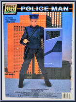 Police Officer (Riot Gear) from World Peacekeepers - Police manufactured by M&C Toy Centre [Back]
