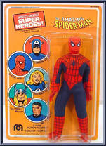 Spider-Man from World's Greatest - Carded manufactured by Mego [Front]