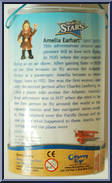 Amelia Earhart from World Stars - Basic Series manufactured by Odyssey Toys [Back]
