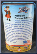 President Thomas Jefferson from World Stars - Basic Series manufactured by Odyssey Toys [Back]
