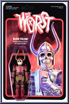 Black Falcon from Worst - Night Terrors manufactured by Super7 [Front]