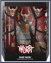 Black Falcon from Worst - Ultimates manufactured by Super7 [Front]