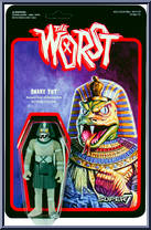 Snake Tut from Worst - Glow Patrol manufactured by Super7 [Front]
