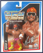 Macho Man Randy Savage (Pink Shorts) from Wrestle-Something Wrestlers - Series 2 manufactured by FC Toys [Front]