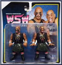 Thrasher (Green) / Mosh (Green) from Wrestle-Something Wrestlers - 2-Packs manufactured by FC Toys [Front]