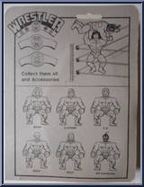 A. Champ from Wrestling Champions - Yellow Border Cards manufactured by Unknown [Back]